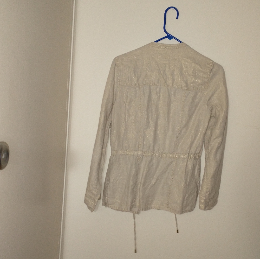 Women's charter club khaki jacket - Picture 6 of 6